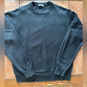 Aritzia black crewneck sweater